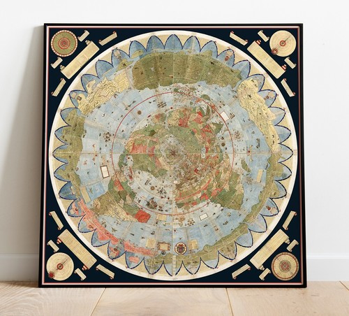 Urbano monte 1587 flat earth - 1587,