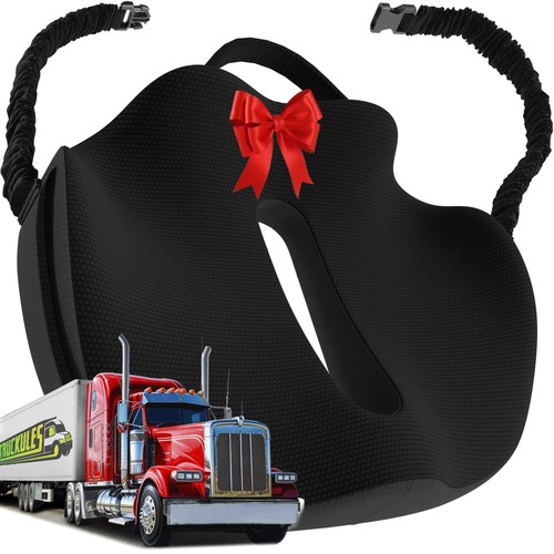 Large big rig truck - big, seat