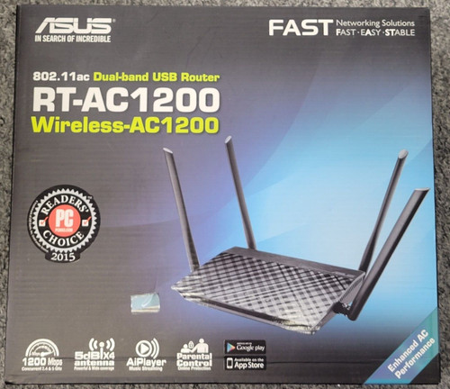 Asus ac1200 wireless dual - asus, rt-ac1200
