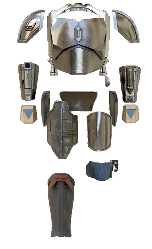 Complete mandalorian armor - complete,