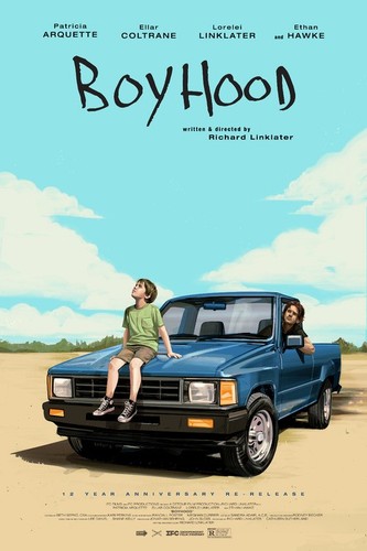 Boyhood movie poster - movie, boy