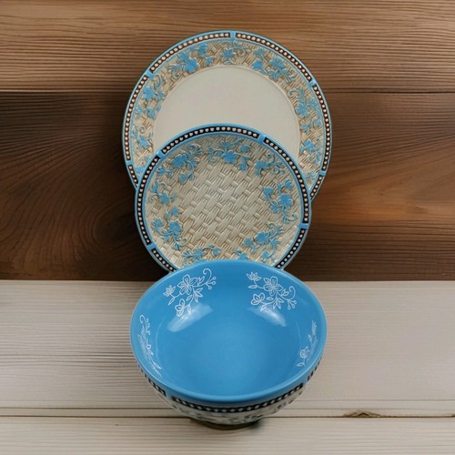 Temptations blue floral lace - temptations,