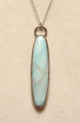 Larimar necklace sterling - larimar,