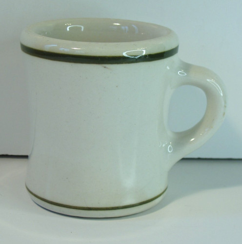 Vintage heavy ironstone coffee - vintage,