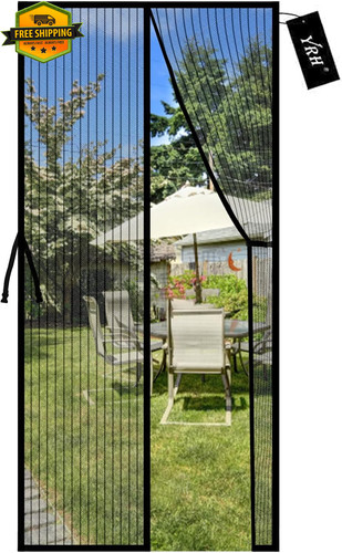 Magnetic screen door mesh - magnetic,