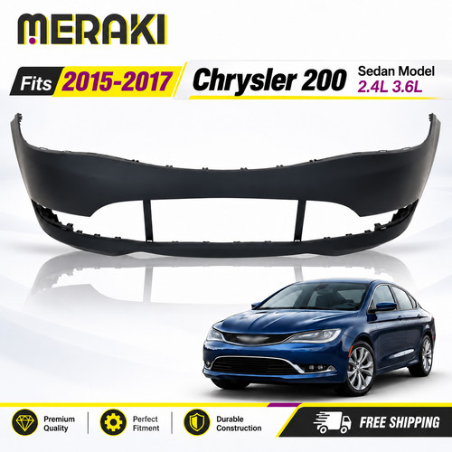New front bumper - front, primed