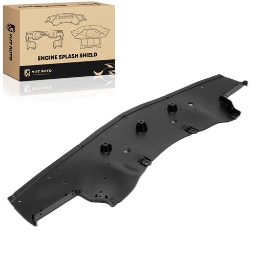 Front engine splash shield - front, for