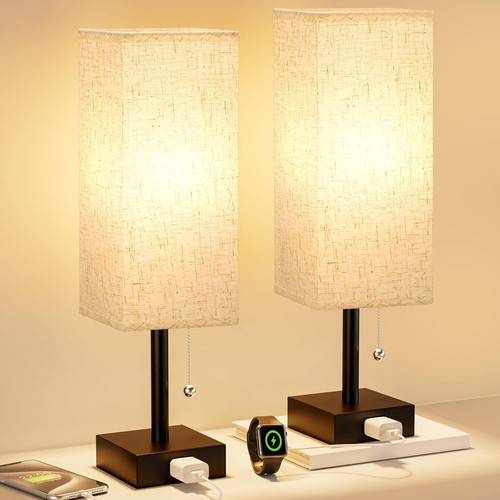 Set small bedside lamps - of,