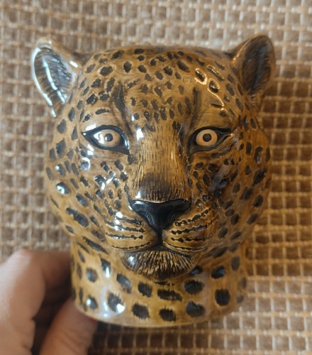 Leopard face pencil - pencil, pot