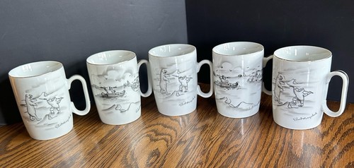 Vtg coffee mugs artist - vtg,