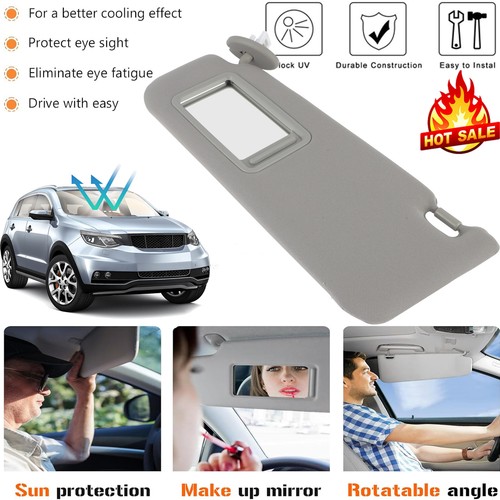 Side sun visor gray - lh,