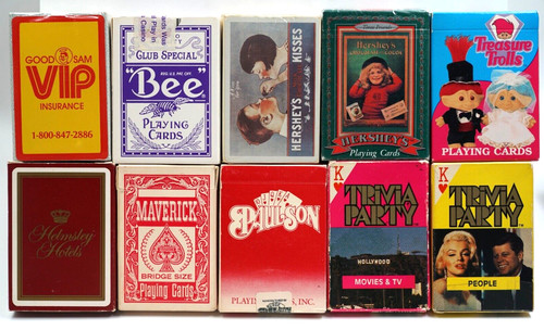 Vintage playing cards decks - decks,