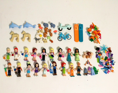 Lego friends minifigures lot - lego,