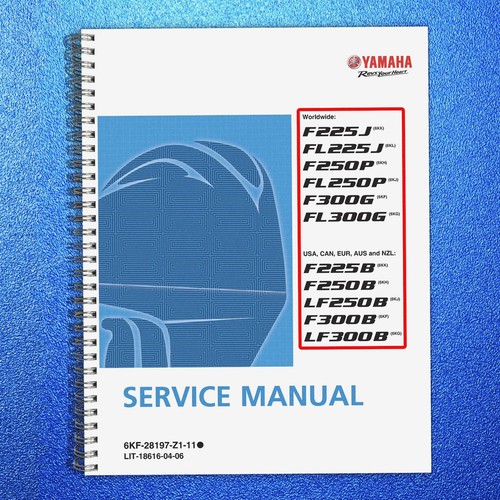 Yamaha f225 f250 f300 - yamaha,
