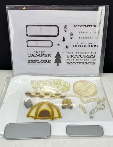 Papertrey ink summer camp tent - summer,