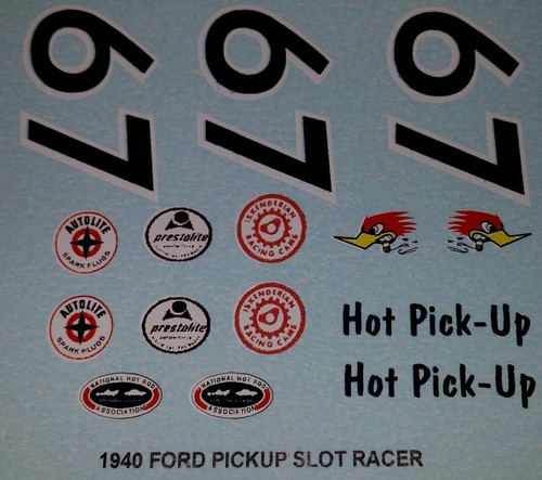 Repro monogram 1940 ford - 1/24,