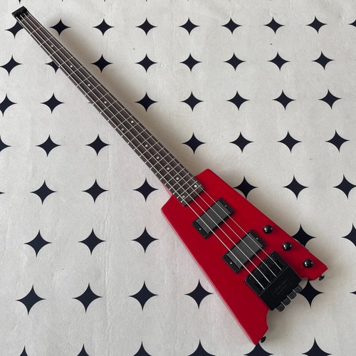 Headless bass red mahogany - headless, red;