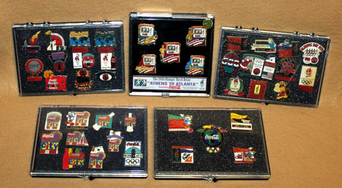 Coca cola olympic pin - olympic,