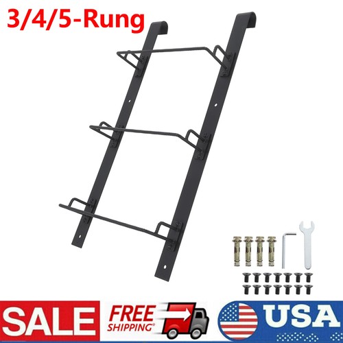 Rung window well ladder - well,