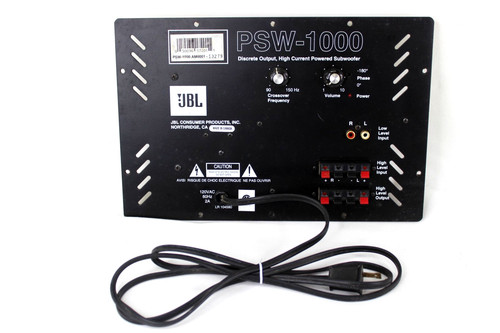 Jbl psw 1000 - powered, subwoofer
