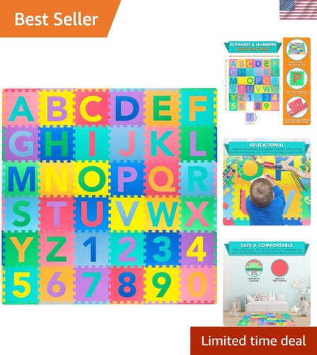 Kids puzzle alphabet numbers - puzzle,