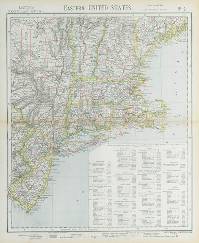 New england coast maine - ny,