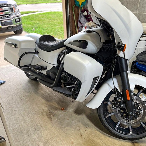 Saddlebag guard highway crash - highway,