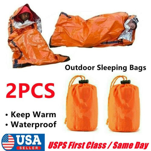 2pcs emergency sleeping bags - emergency,