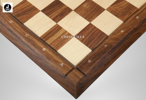 Drueke style wooden chess - 21",