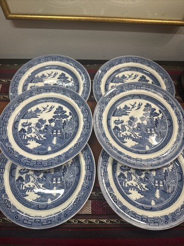 Set wedgwood blue willow - 6,