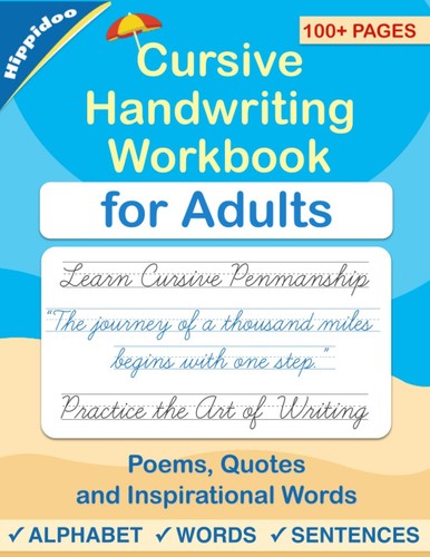 Cursive handwriting workbook