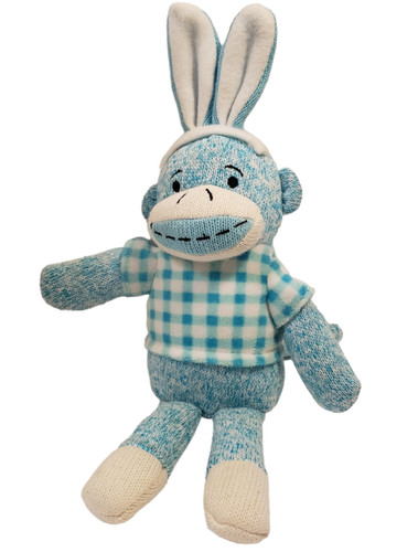 Sock monkey bunny - bunny, rabbit