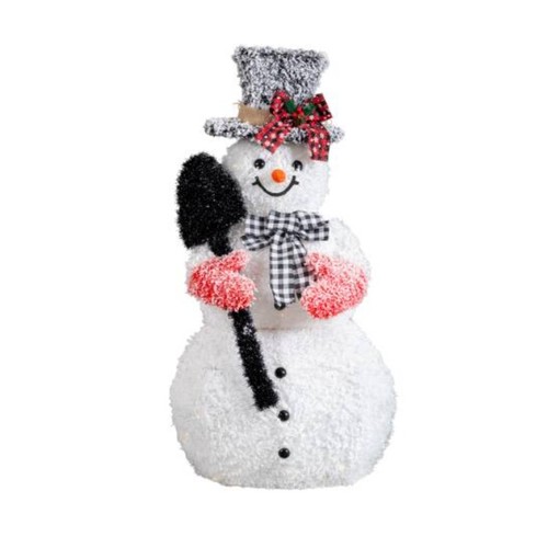 Christmas snowman holding - christmas,