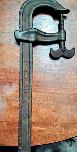 Vintage stearns 12in bar clamp - stearns,