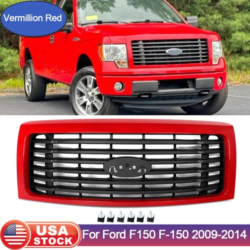 Vermilion red front grille - vermilion,