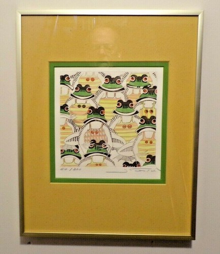 Framed water color - water,