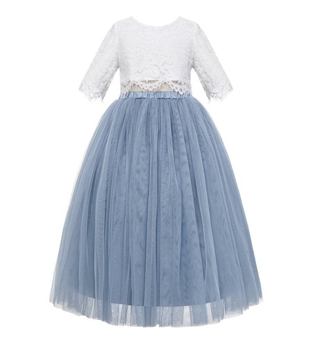 Floral lace flower girl - lace,