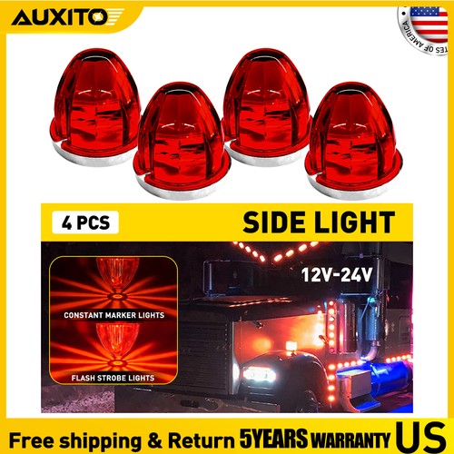 Red led flash watermelon - 4x,