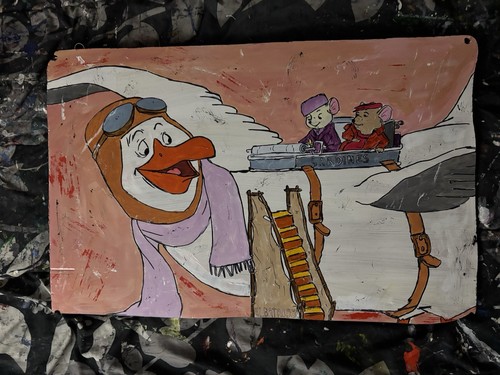 Disney the rescuers - disney, painting