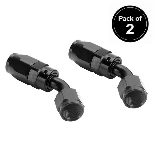 2pcs 45degree swivel - 45degree, hose