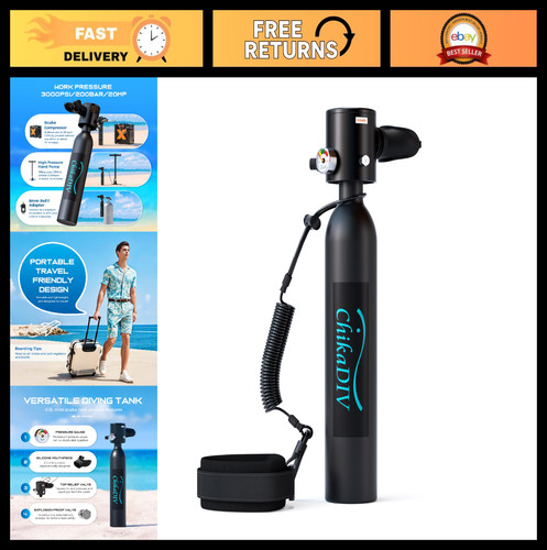Portable mini scuba - portable, 0.5l