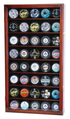 Hockey puck display case - hockey, 40