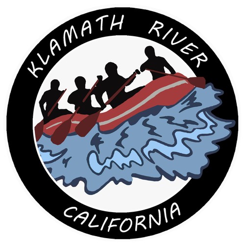 Klamath river california 5 - river,, 3.5"