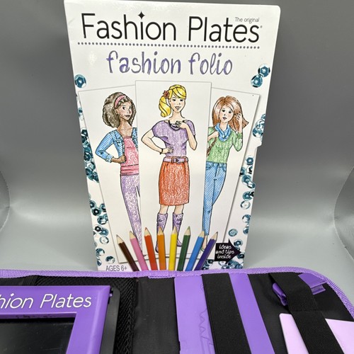 Fashion plates folio deluxe - fashion,