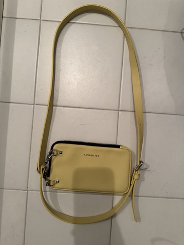 Bandolier yellow crossbody - yellow,