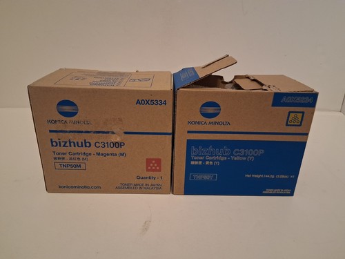 Two genuine konica - genuine, minolta