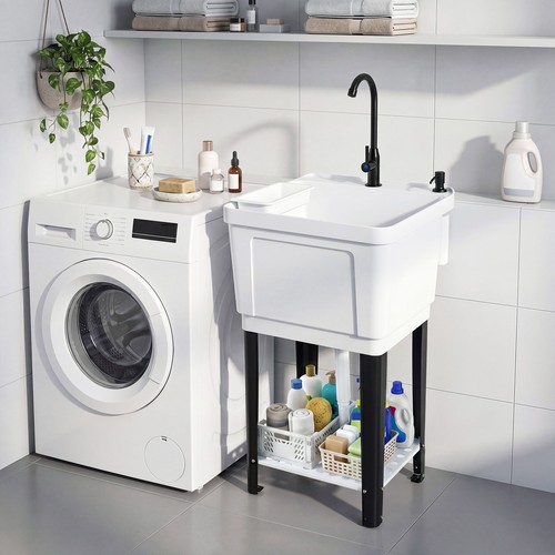 Utility sink laundry tub with - tub,