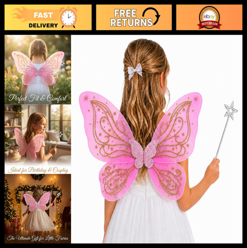 Kids butterfly fairy wings - kids,