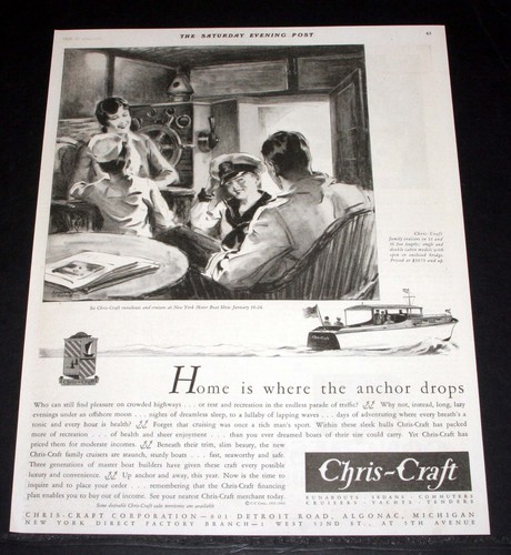 1931 old magazine - print, ad