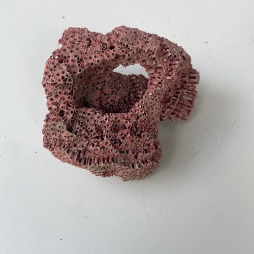 Vtg natural red coral mineral - vtg,